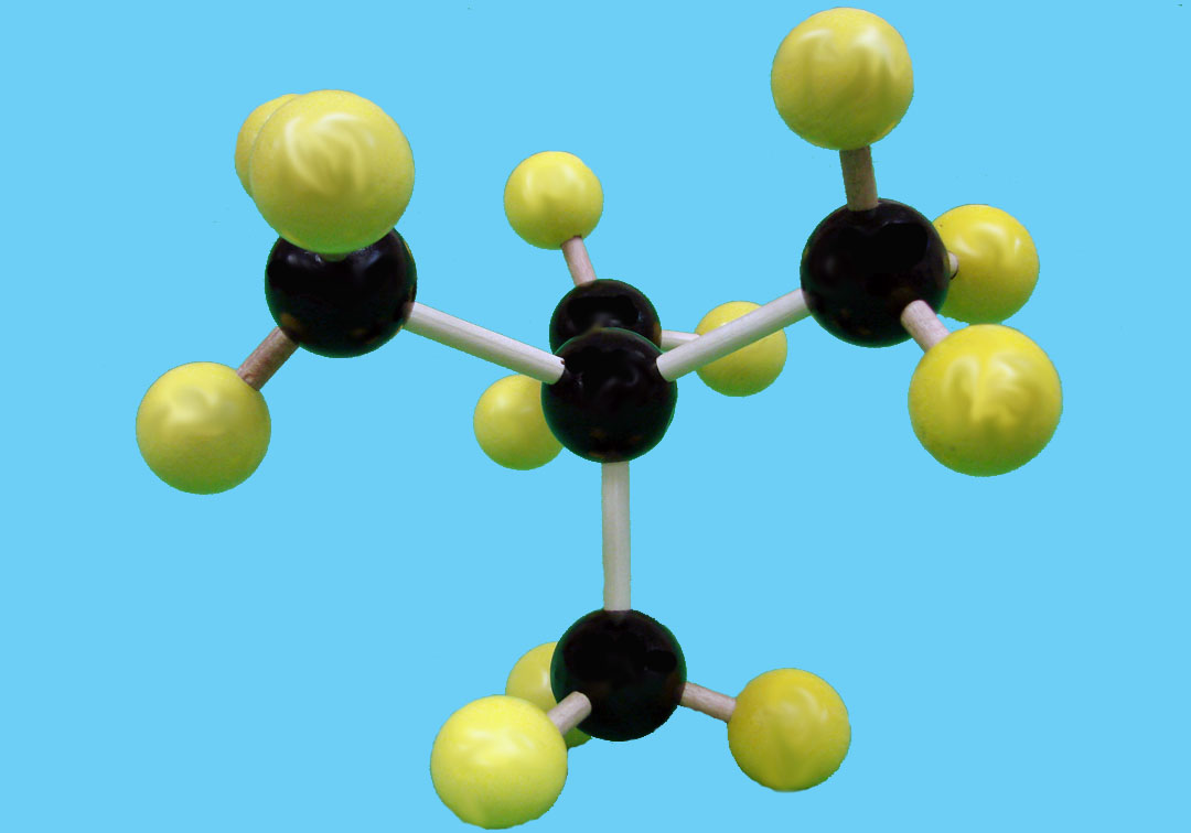 dimethylpropane molecule